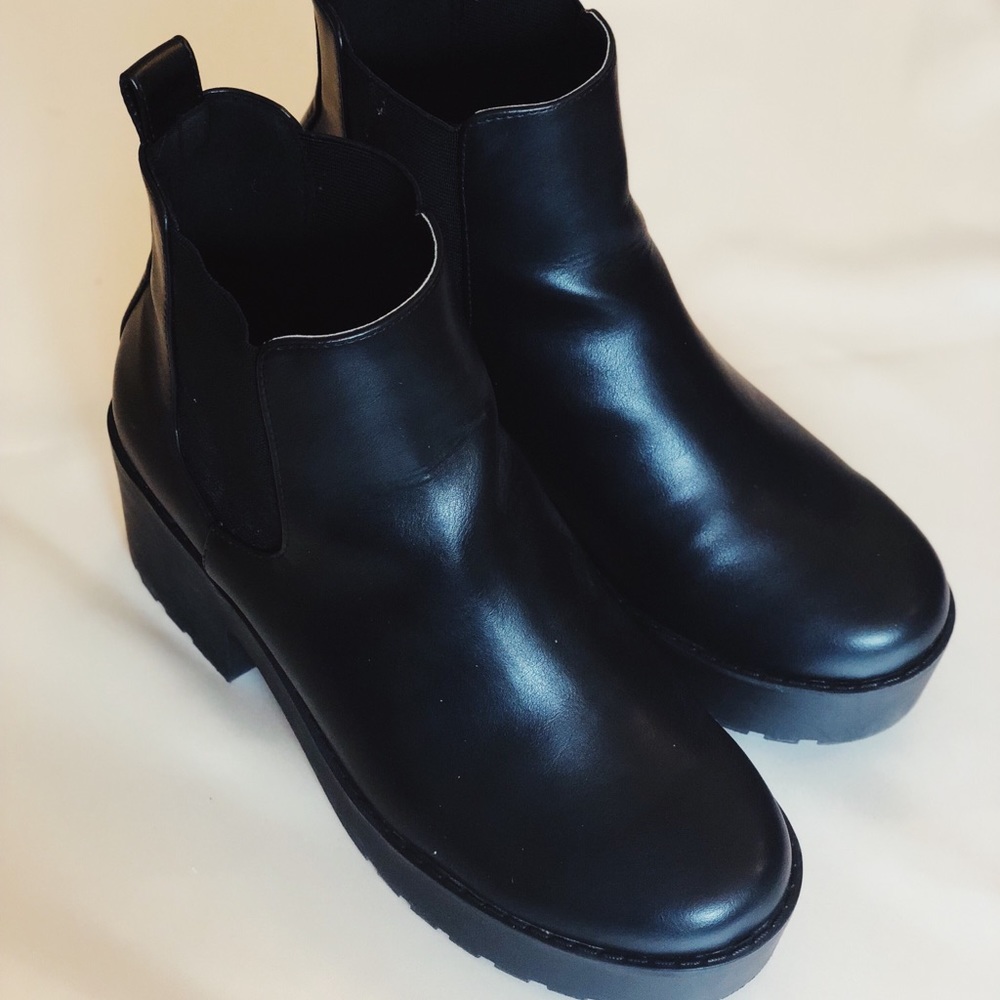 Black H&M Ankle Booties